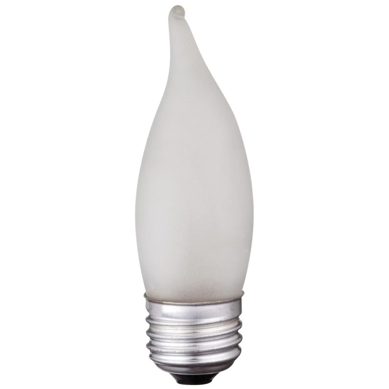40 Watts Ca10 Decorative Incandescent Bulb E26 (medium) White 1 Pk