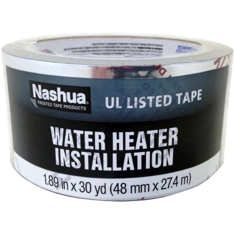 Water Heater Installation Duct Tape, 1.89 Inches By 30 Yards