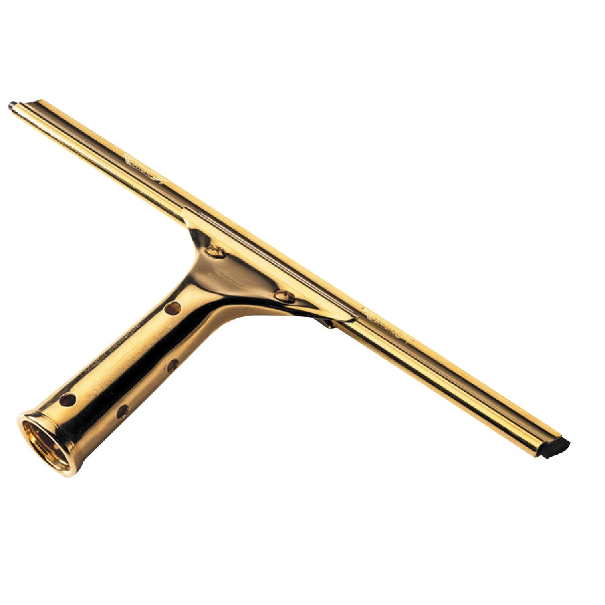 18 Inch Brass Window Squeegee For Streak-free Cleaning