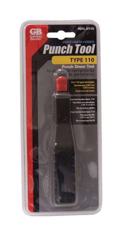 High Impact Punch Down Tool For Network And Telephone Wiring Termination