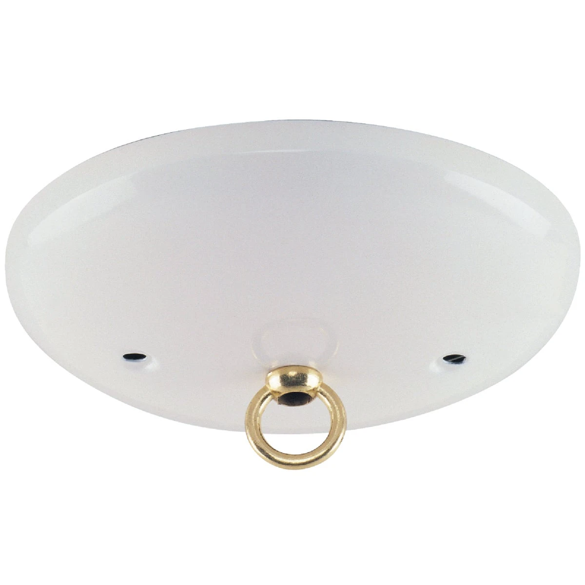 5-1/8 Inch White Modern Canopy Kit With Hardware Included