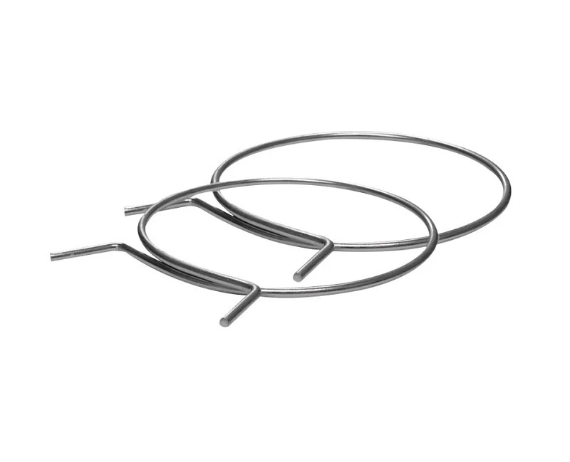 Dryer Duct Clamp, Spring Tension, 4 In., 2-pk.