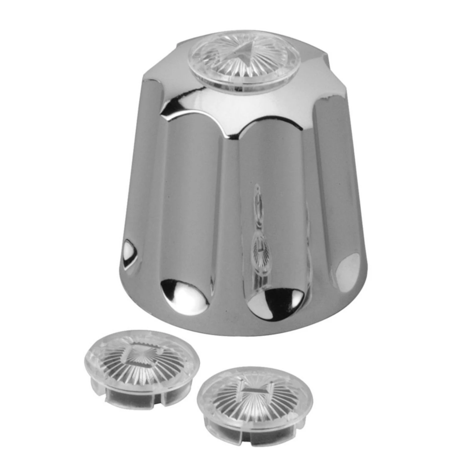 Three-valve Tub And Shower Faucet Handle For Gerber, Chrome Finish