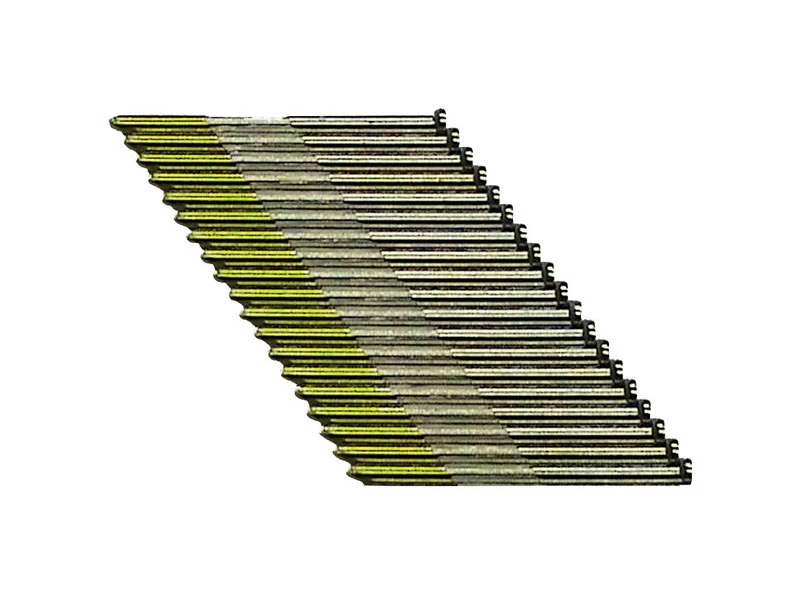 National Nail Pro-fit 2 In. 15 Ga. Angled Strip Finish Nails 33 Deg. Smooth Shank 4000 Pk