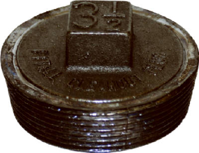 3-inch Fit All Lead Clean Out Plug - Model 156-003