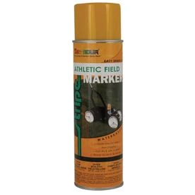 20 Ounce Yellow Marking Spray Paint For Athletic Fields And Turf Machines