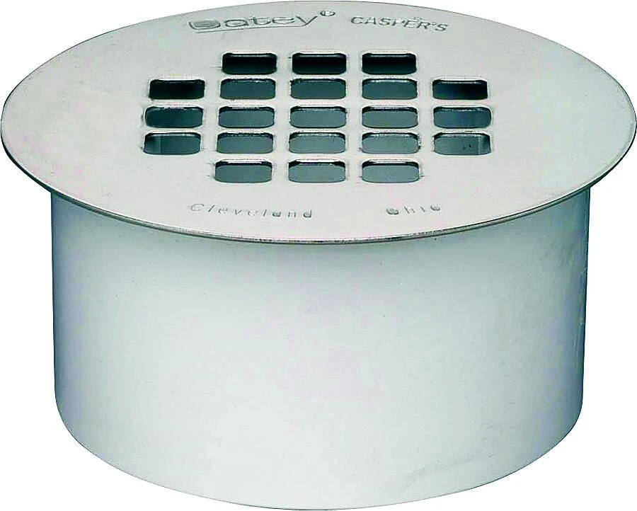 Three Inch Snap In Polyvinyl Chloride Pipe Drain For Plumbing Applications