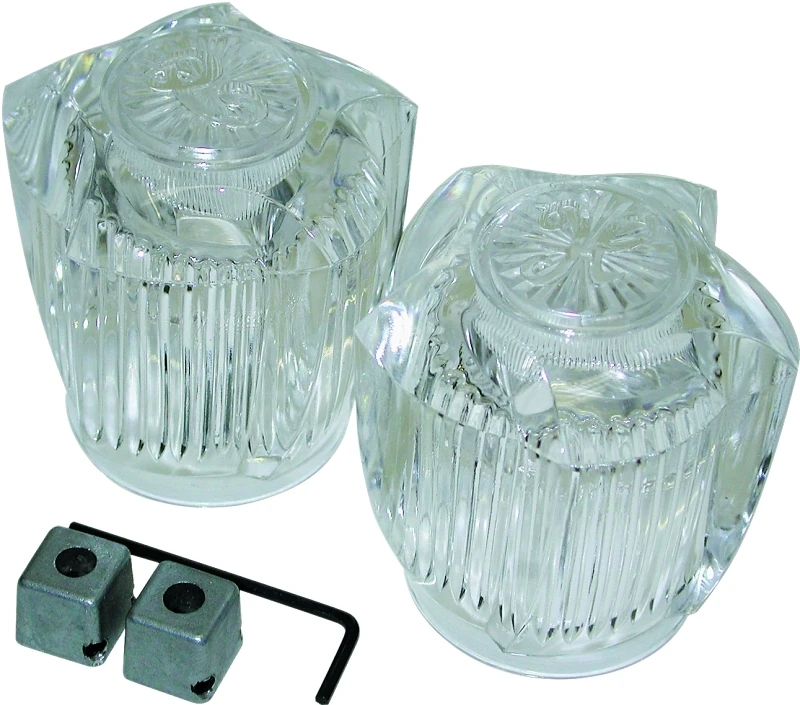Acrylic Universal Replacement Clear Faucet Handle - Model 80906