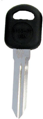Transponder Master Key Blank For Pontiac - Model B103-pt5 By Ilco
