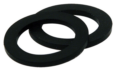 Aerator Washer, Rubber, 5/8 X 13/16 X 1/16-in. 2-pk.