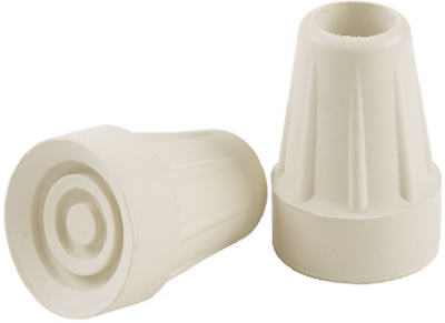 2-pack 3/4x7/8-inch Almond Crutch Tips