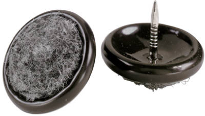 4-pack 1-1/4-inch Swivel Nail On Glides