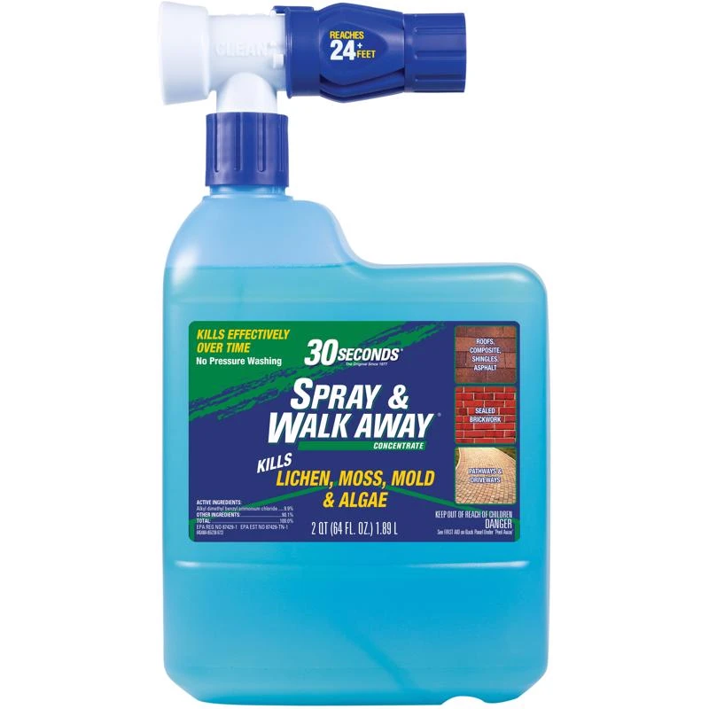 30 Seconds Spray & Walk Away 64 Oz Outdoor Mold Killer