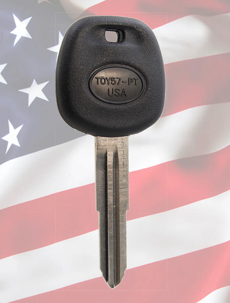 Toy57-pt Toyota Transponder Chip Key Blank For Toyota Vehicles