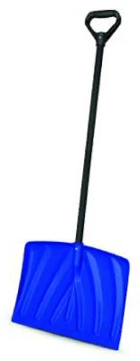 Poly-coated Snow Shovel With 18 Inch Blade And Ergonomic D-grip Handle