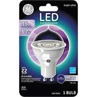 3.7w Gu10 Led Floodlight Bulb, 260 Lumens, Dimmable, 3000k