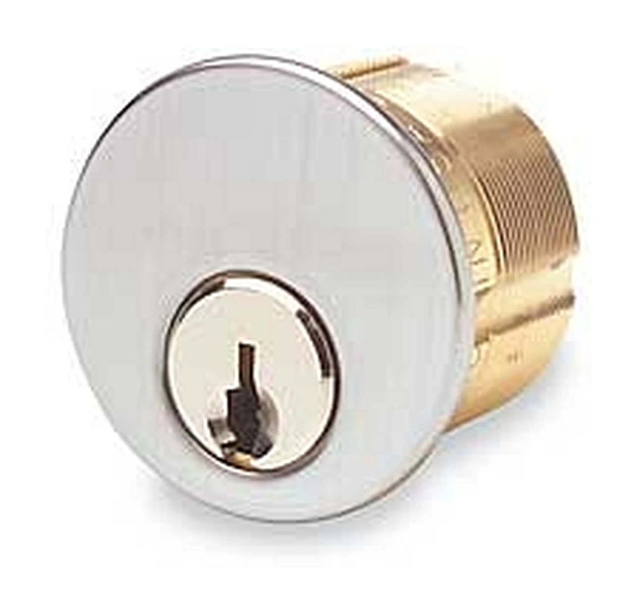 1-1/4 Inch Mortise Cylinder Sc1 26d Nickel Finish Lock
