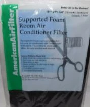 15x24x1/4 Foam Filter For Air Conditioners - Washable And Customizable