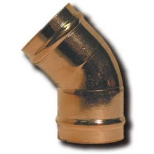 3/4 In. Pre-soldered Copper Pressure 45 Degree Elbow Fitting