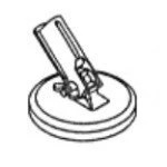 10lb Magnetic Sweeper Attachment V7513 For Efficient Debris Collection