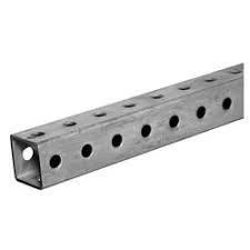 1-1/2" X 6' Perforated Square Tube - Metal Stock For Versatile Applications