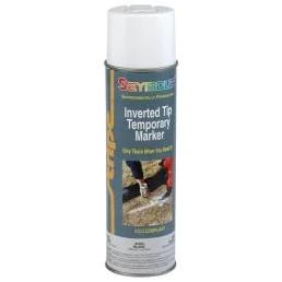 Seymour 20-633 Stripe Temporary Inverted Tip Marker, White