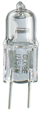 100 Watt Halogen Light Bulb With Bi-pin Base, 2 And 1 Eighth Inch Length