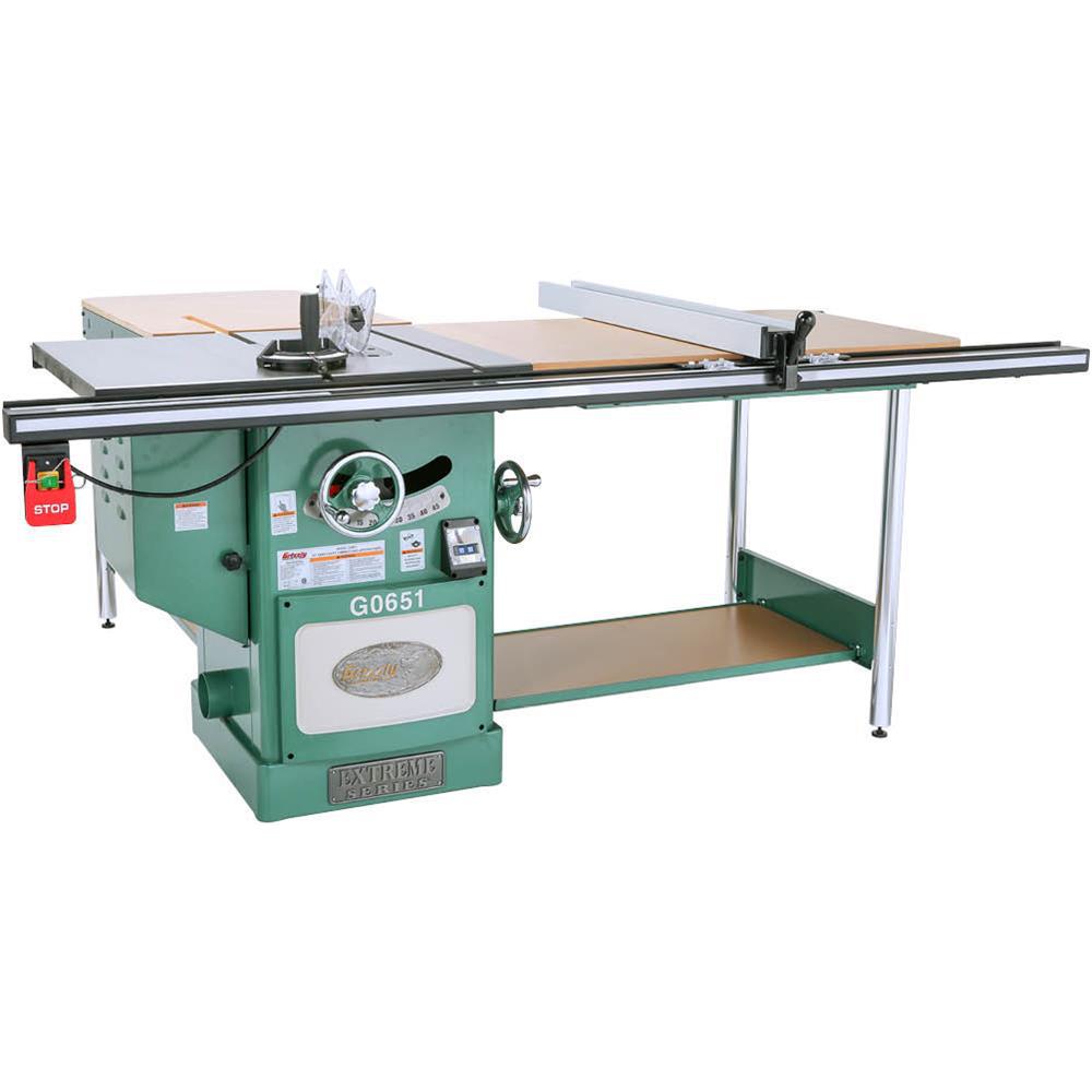10 in. 3 HP 220-Volt Heavy-Duty Cabinet Table Saw with Ri-Volting Knife
