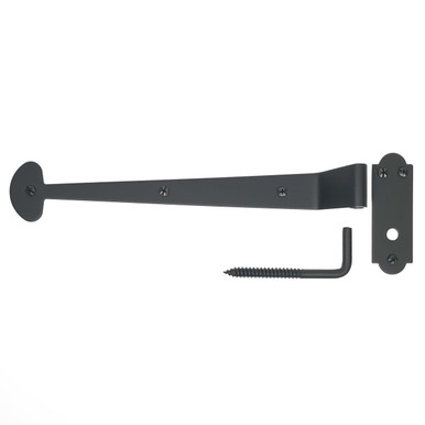 Acorn 1-1/4" Offset Bean Shutter Strap Hinge & adjustable pintle AKGBP