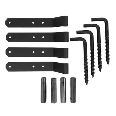 Acorn 1-1/4" Offset Connecticut Shutter Hinge Set AKMBR