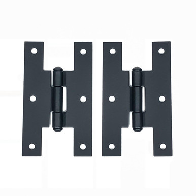 Acorn 3" Smooth Cabinet H Hinge, Pair AH1BQ