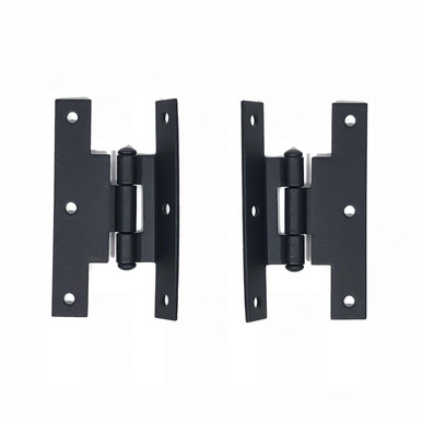 Acorn 3" Smooth Offset Cabinet H Hinge, Pair AH2BQ
