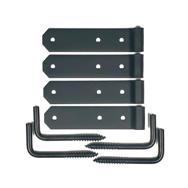 Acorn 4" Flush Connecticut Shutter Hinge Set AK3BR