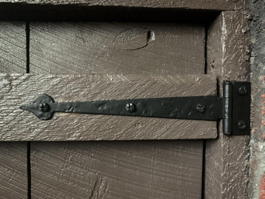 Acorn 6-1/2" Rough Spear Cabinet Strap Hinge, Pair RI4BQ