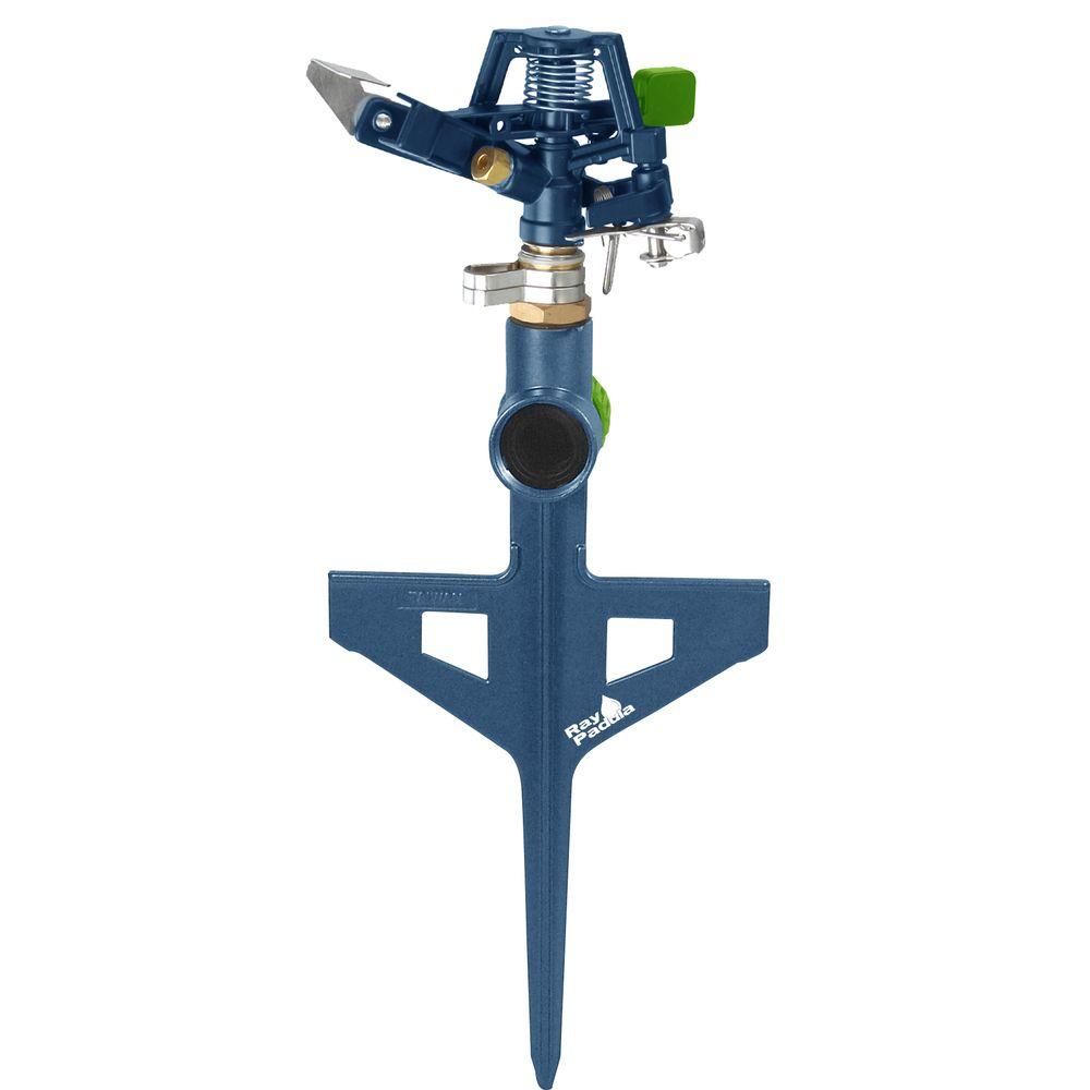 Metal Pulsating Sprinkler on In-Series Step Spike