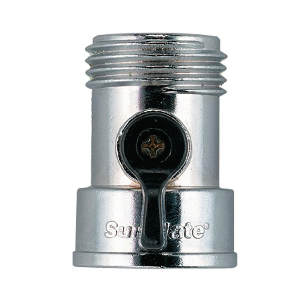 Zinc 3/4 in. Shut-Off Coupling