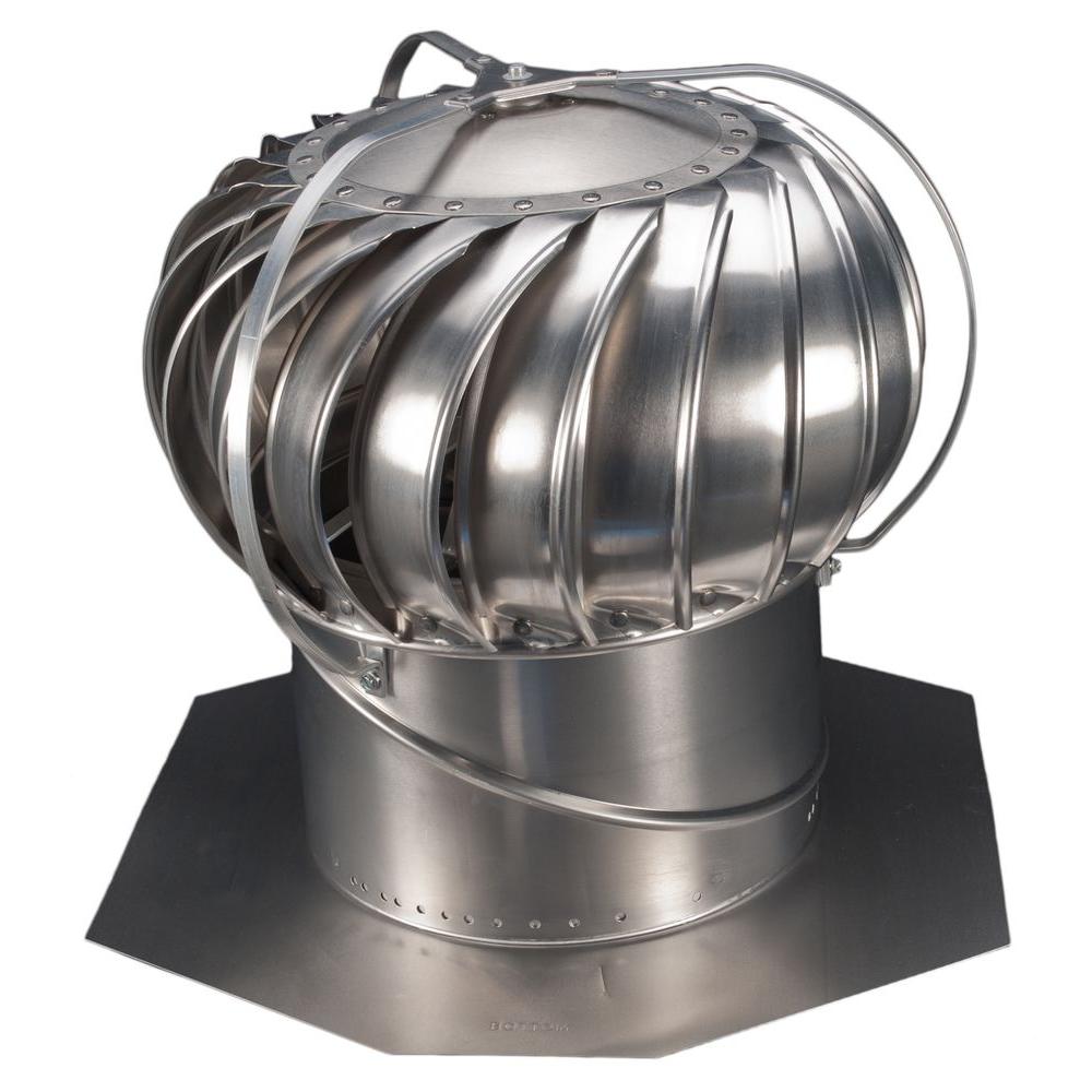 12 in. Mill Aluminum Externally Braced Whirlybird Wind Turbine