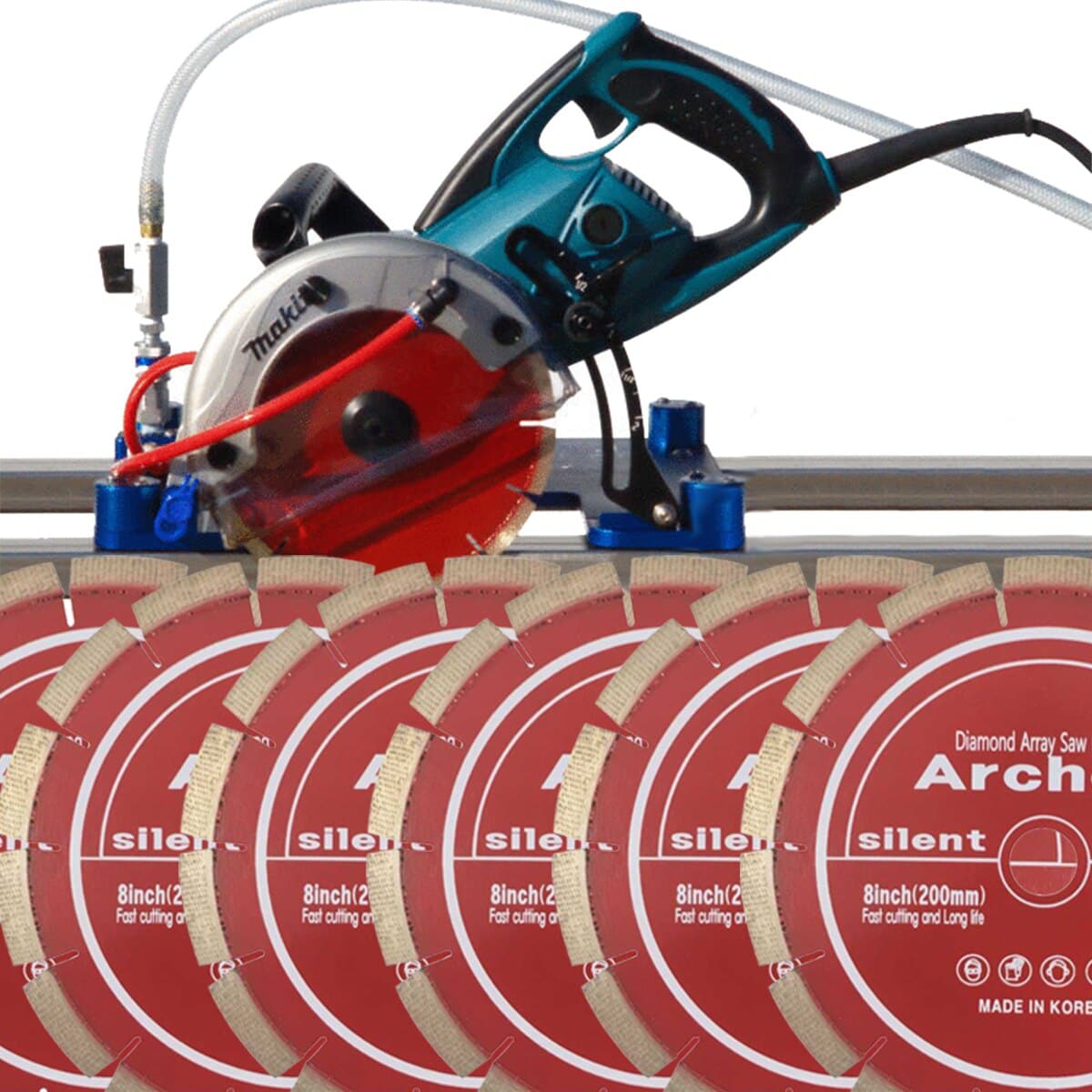 Blue Ripper Jr Saw Package Sale | Saw, Rails, and Diamond Blades