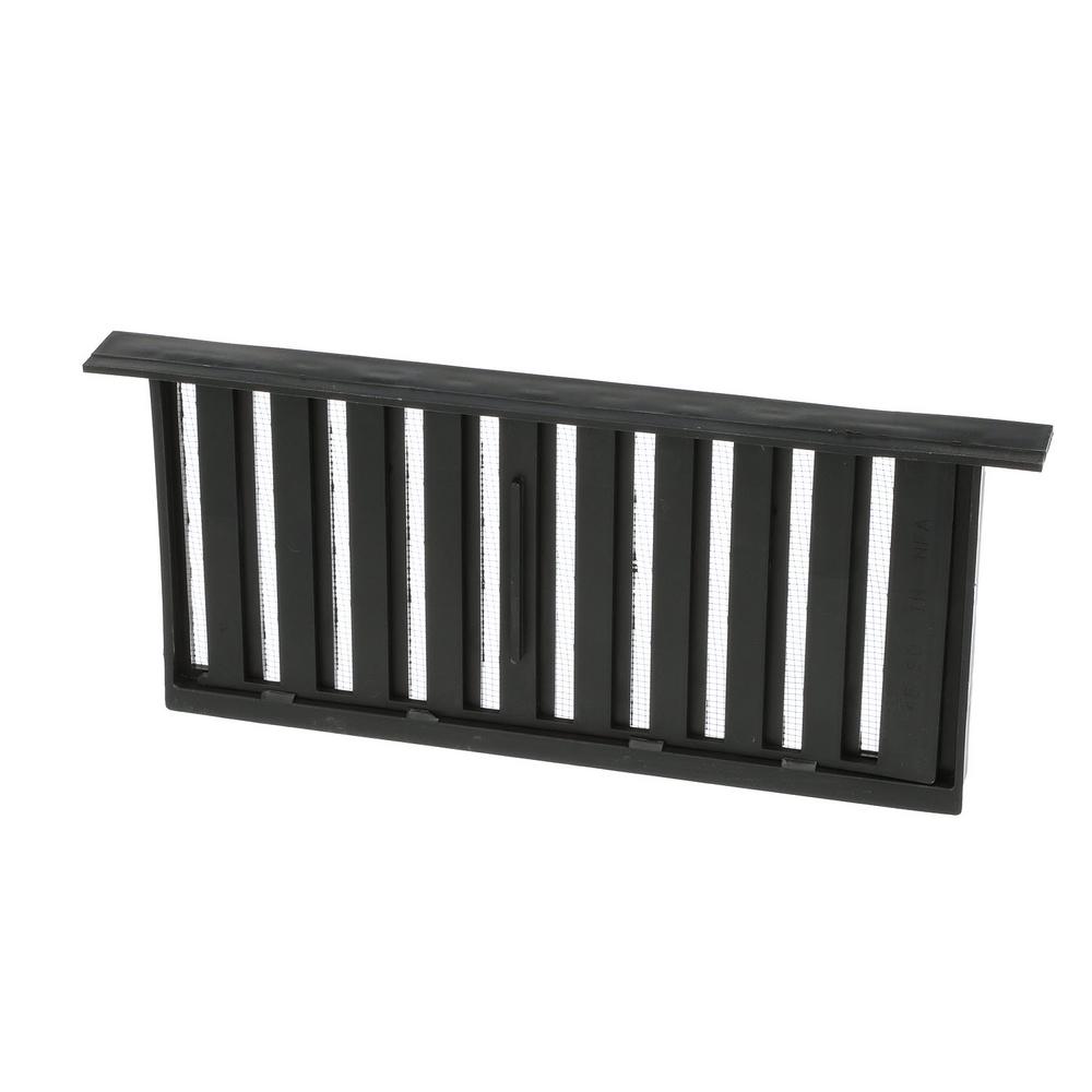 16 in. x 8 in. Slider in Black (12-Quantity)