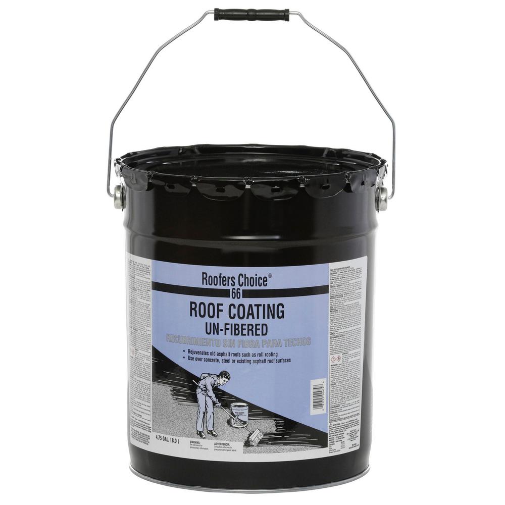 4.75 Gal. Unfibered Roof Coating