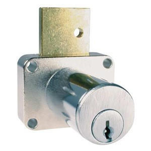 Compx pin tumbler drawer lock, 7/8" cylinder length C8178