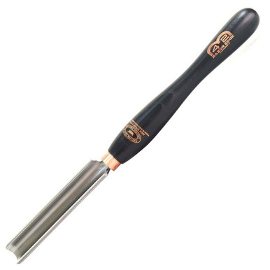 Crown Tools 230RAZW 3/4 INCH M42 ROUGHING OUT GOUGE, 10 INCH BLACK ASH HANDLE 25308