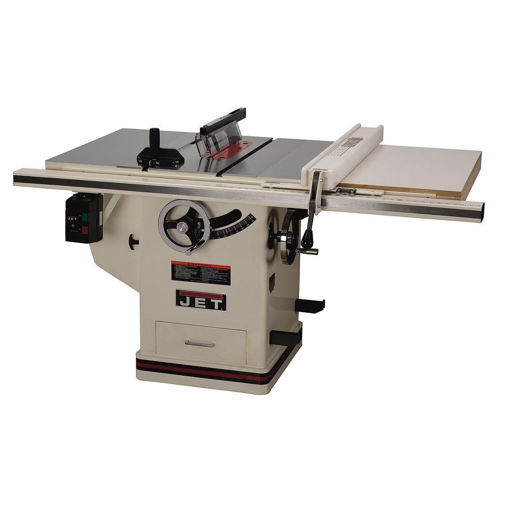 5 HP 10 in. Deluxe XACTA SAW Table Saw with 30 in. Fence, Cast Iron Wings and Riving Knife, 230-Volt