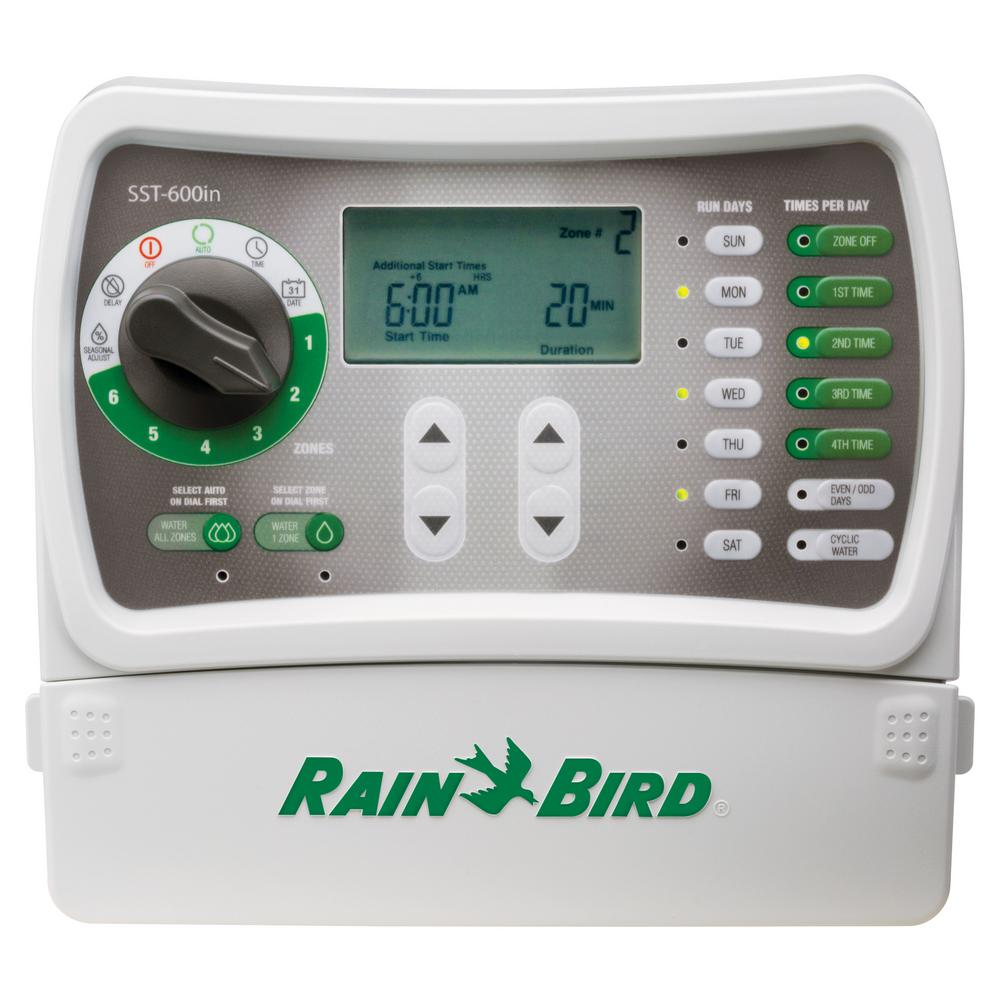 6-Station Indoor Simple-To-Set Irrigation Timer