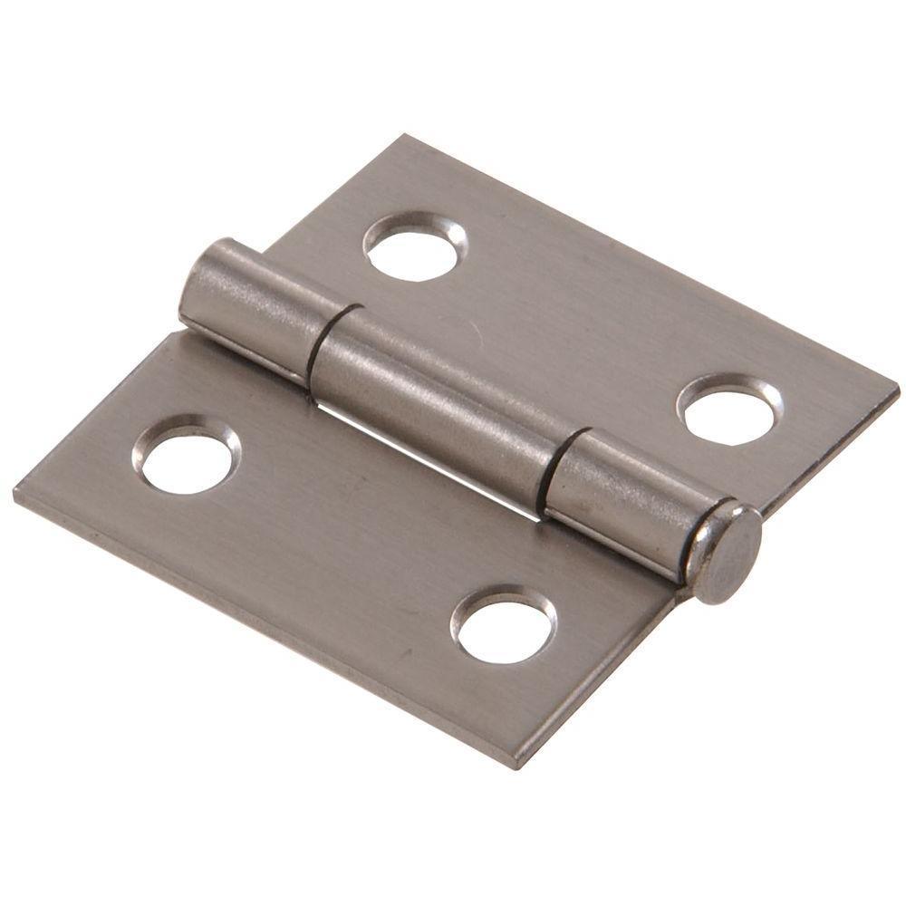 2 in. Stainless Steel Residential Door Hinge (6-Pack)