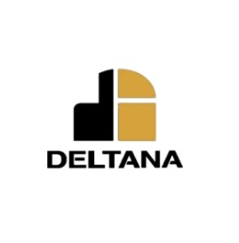 Deltana S44R5BK3/4 4x 4x 5/8 Radius Hinge -