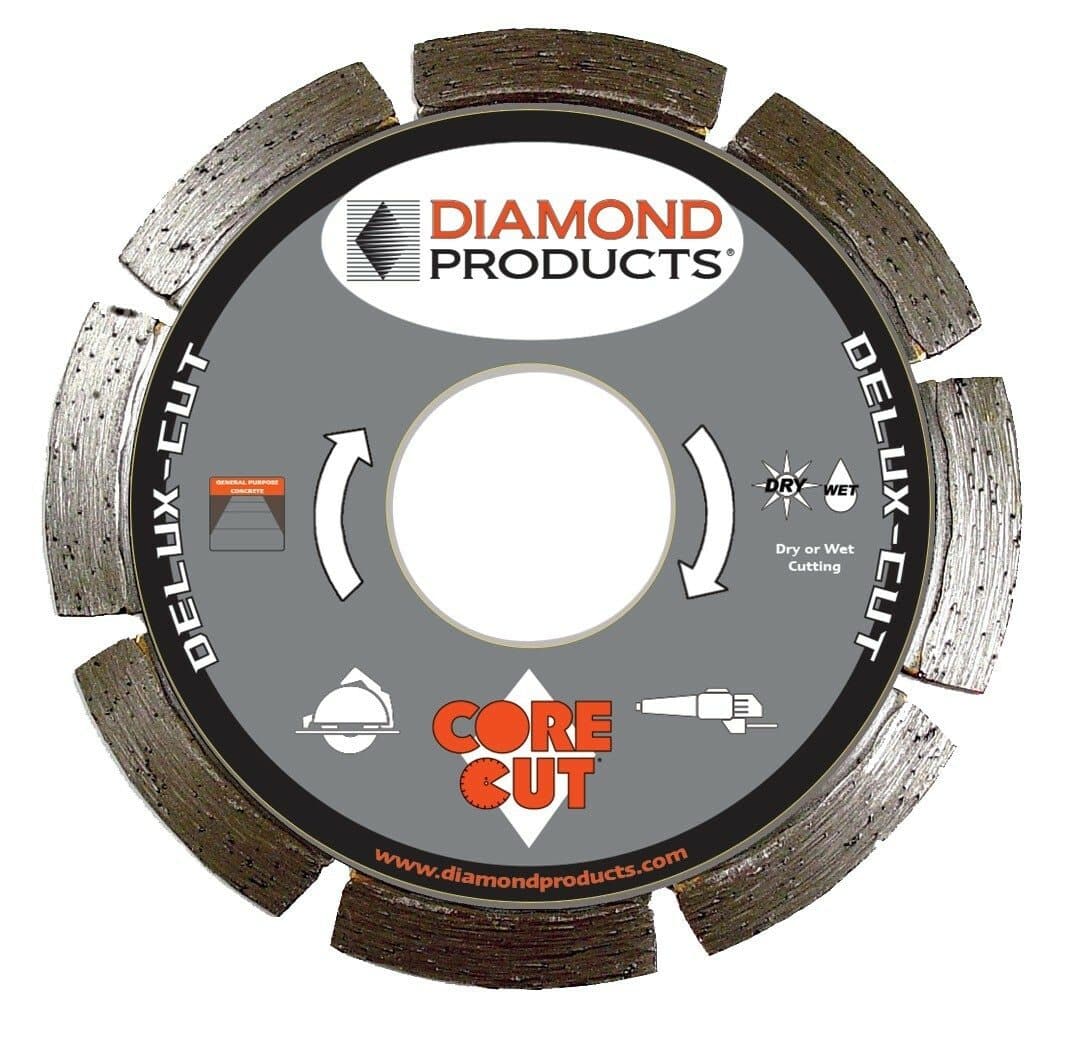 Delux-Cut Segmented Small Diameter Diamond Blade for Concrete