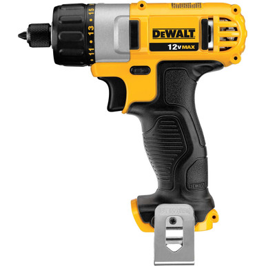 DEWALT 12V Max Cordless Screwdriver, 1/4-Inch Hex Chuck, 1-Inch Bit Tips DCF610S2