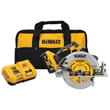 DeWALT 20V MAX* XRÂ® Cordless Brushless 7-1/4 in Circular Saw With Power Detect Tool Technology DCS574W1