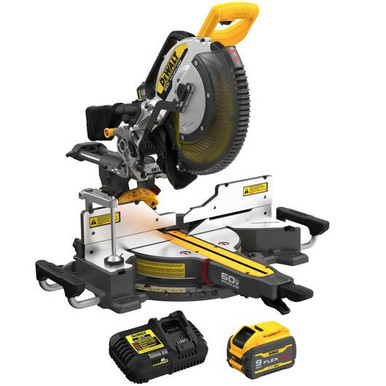DEWALT 60V MAX Brushless 12in. Double Bevel Sliding Miter Saw DCS781X1